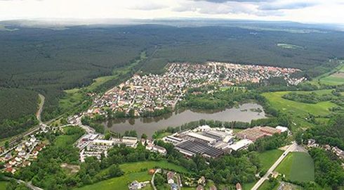 Weiherhammer aus der Luft betrachtet